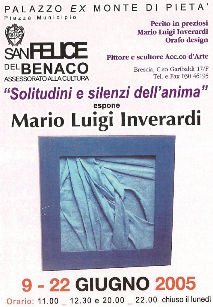 Mostra personale - San Felice Del Benaco - Mario Inverardi